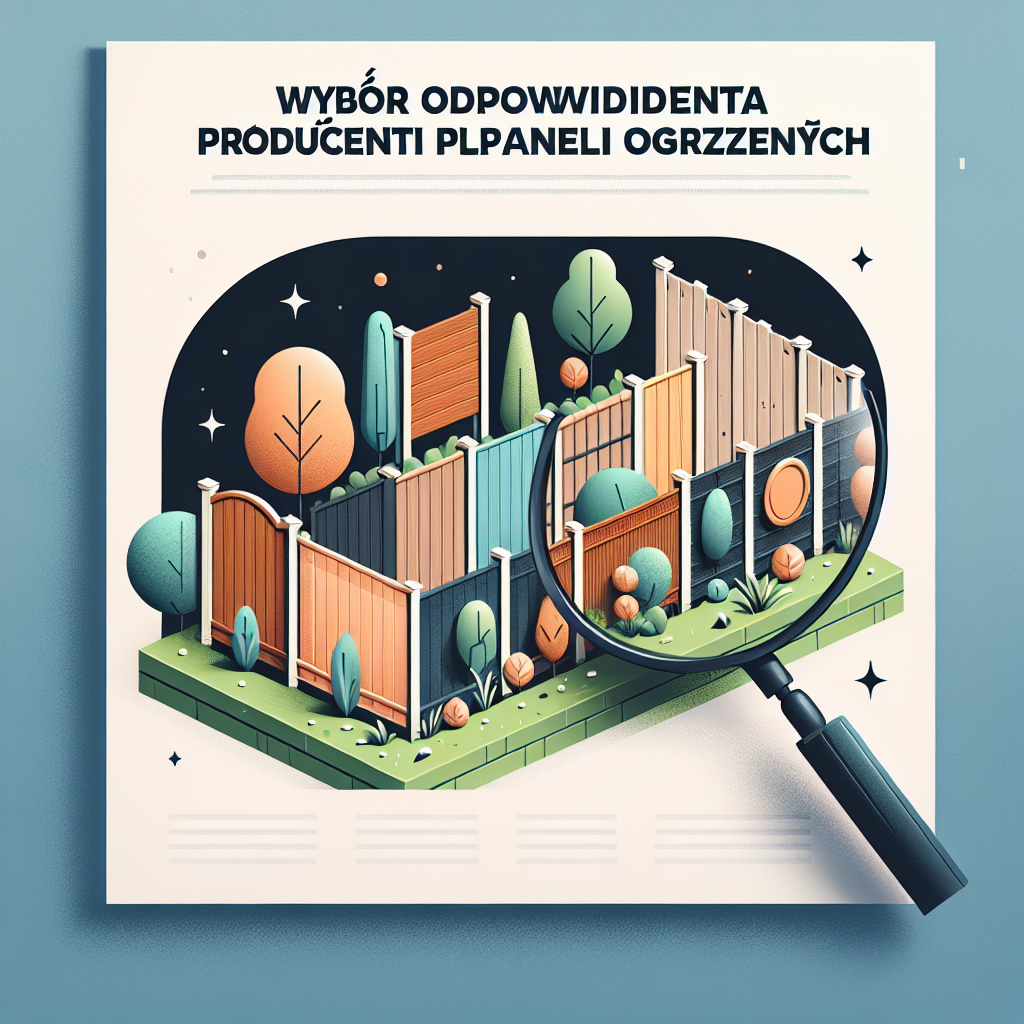 Ważne aspekty przy wyborze producenta paneli ogrodzeniowych Ważne aspekty przy wyborze producenta paneli ogrodzeniowych